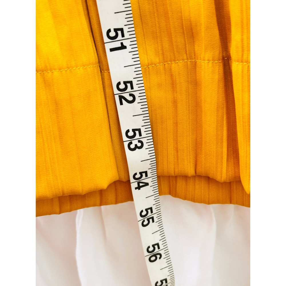 Anthropologie Somerset Maxi Dress — Mango — Size M — Silky Satin Feel - Picture 14 of 16